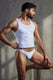 Raw Edge Tank | Fresh White Tanks | Coyote Jocks