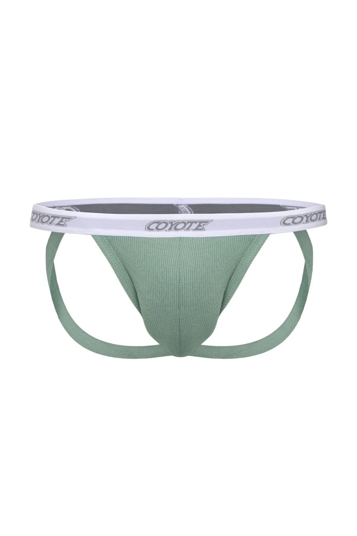 Cotton Rib Jockstrap | Grey Sage Jockstraps | Coyote Jocks