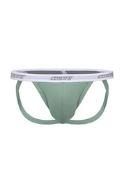 Cotton Rib Jockstrap | Grey Sage Jockstraps | Coyote Jocks