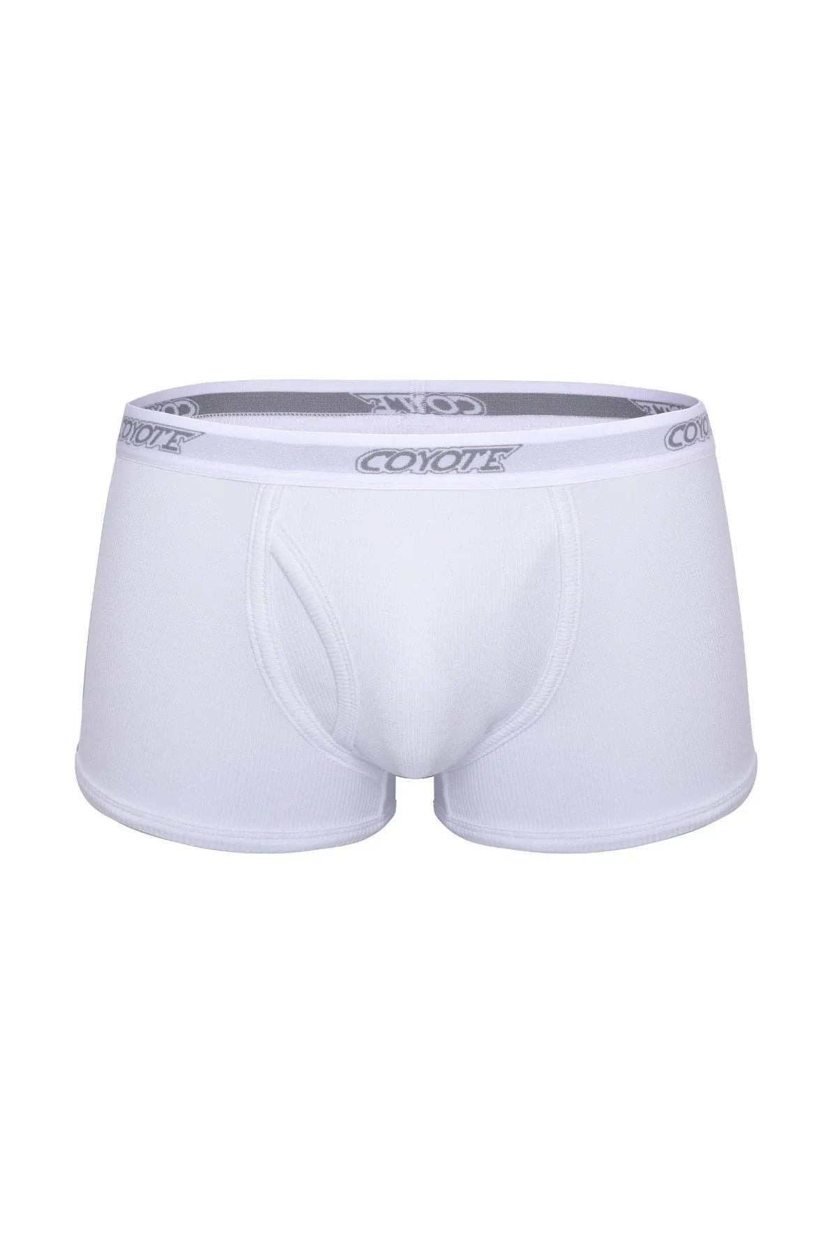 Cotton Rib Trunk | Pure White Trunk | Coyote Jocks