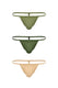 Cadet T-String Thong 3-Pack Thongs | Coyote Jocks