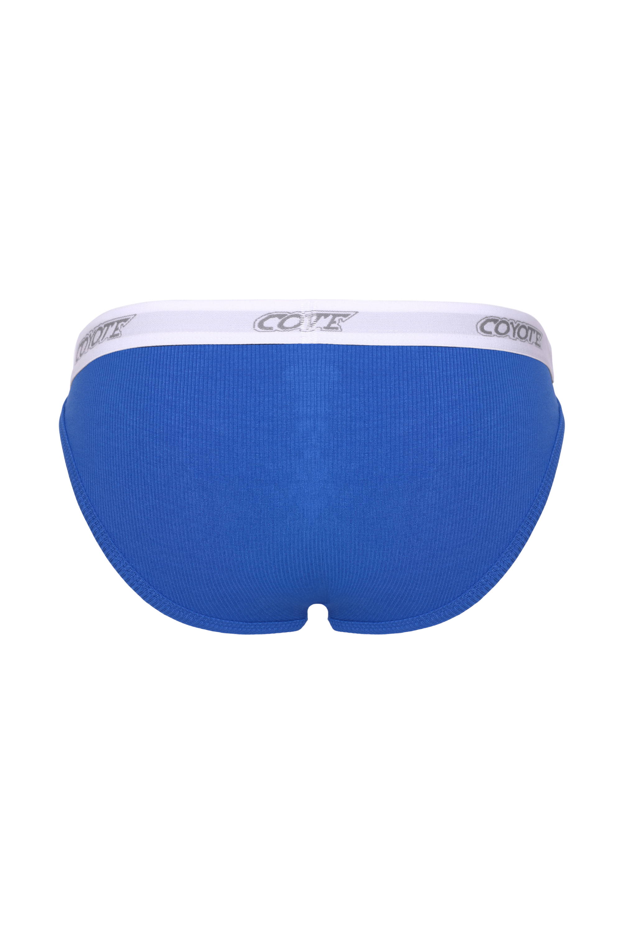 Cotton Rib Fly Front Brief | Cobalt - Coyote Jocks