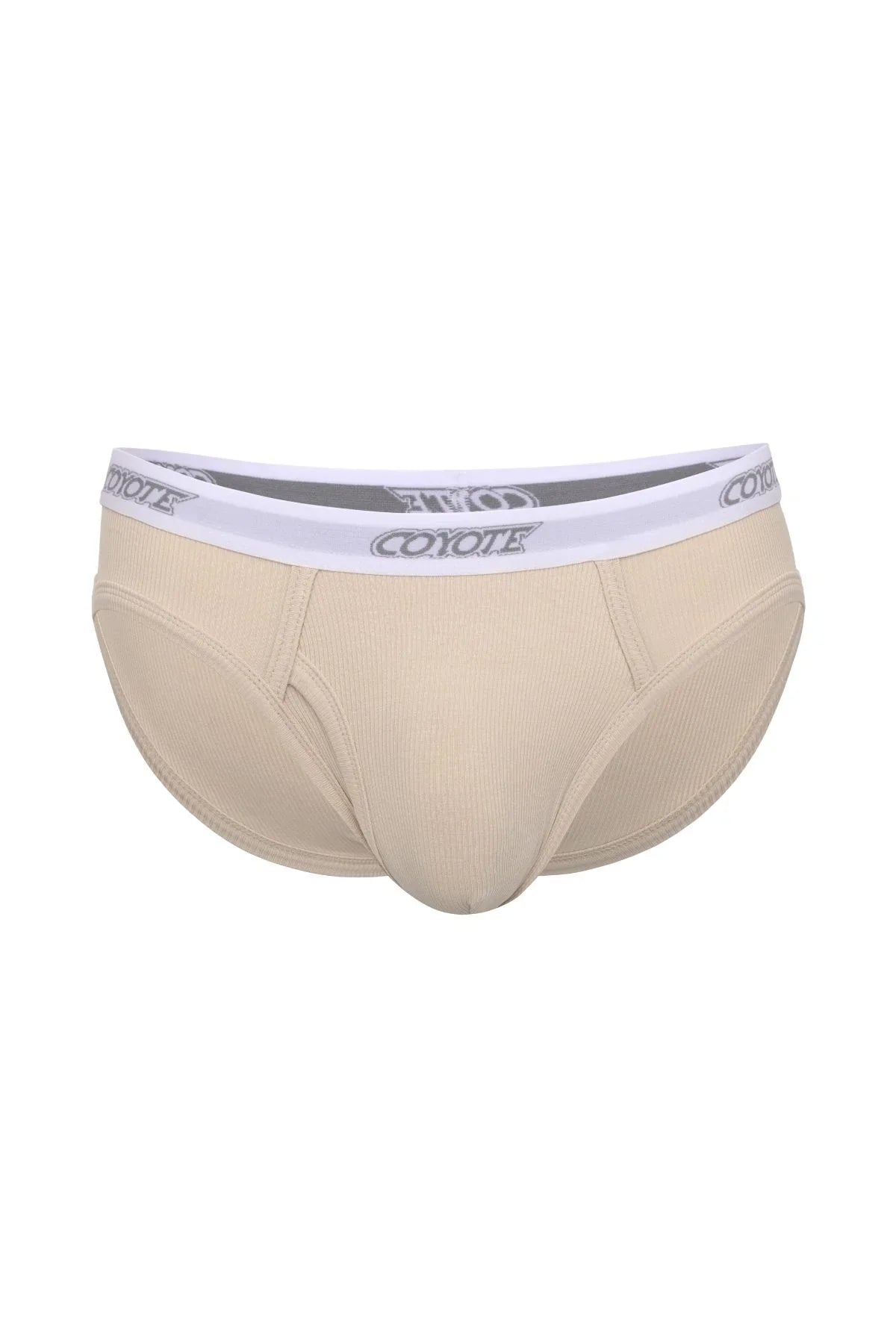 Cotton Rib Fly Front Brief | Sand Briefs | Coyote Jocks