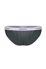 Cotton Rib Sport Brief | Charcoal Briefs | Coyote Jocks