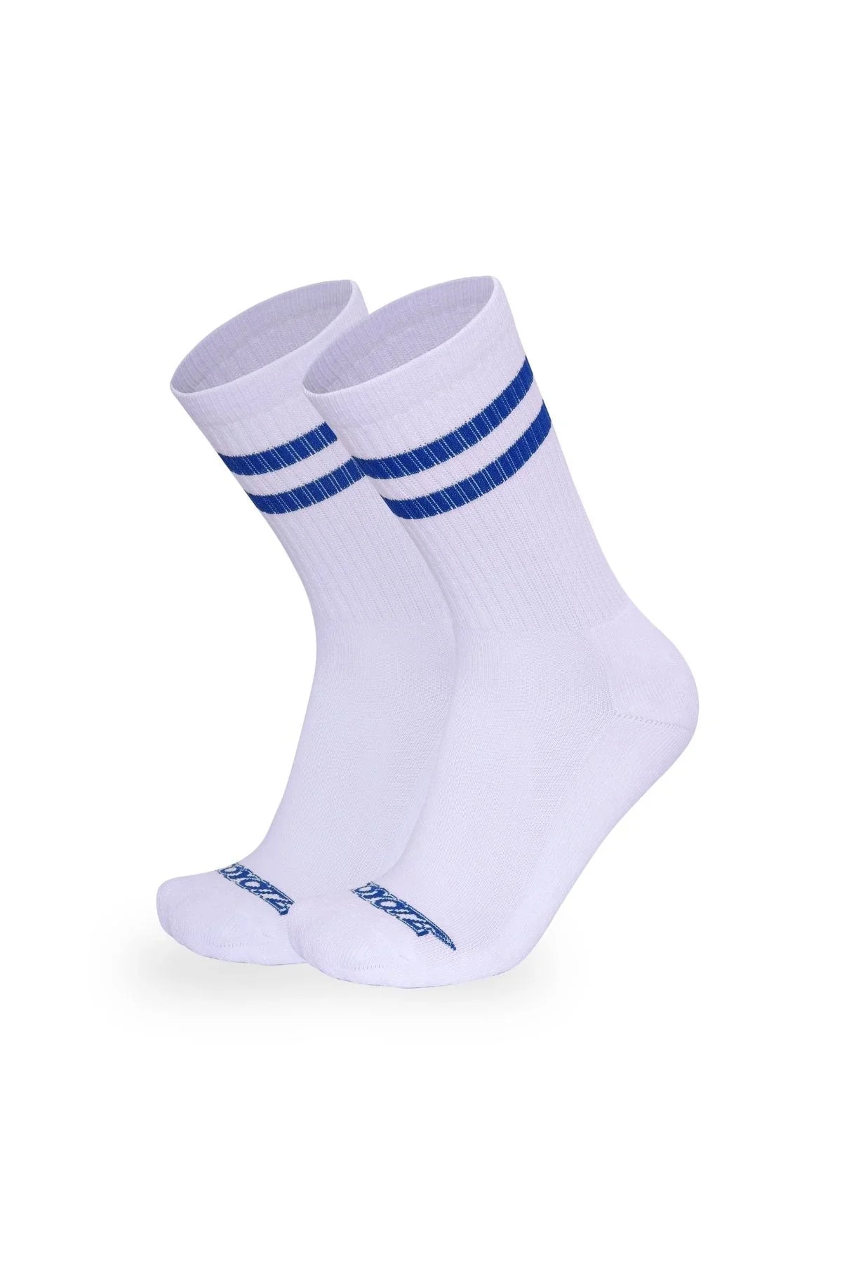Cotton Ringer Sock | Blue Socks | Coyote Jocks