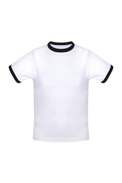Cotton Ringer T-Shirt | Black T-shirt | Coyote Jocks