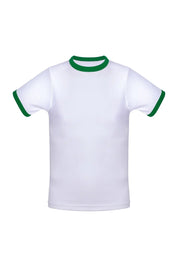 Cotton Ringer T-Shirt | Green T-shirt | Coyote Jocks