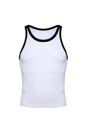 Cotton Ringer Tank | Black Tanks | Coyote Jocks