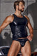 Vegan Leather Crop Tank Tanks | Coyote Jocks