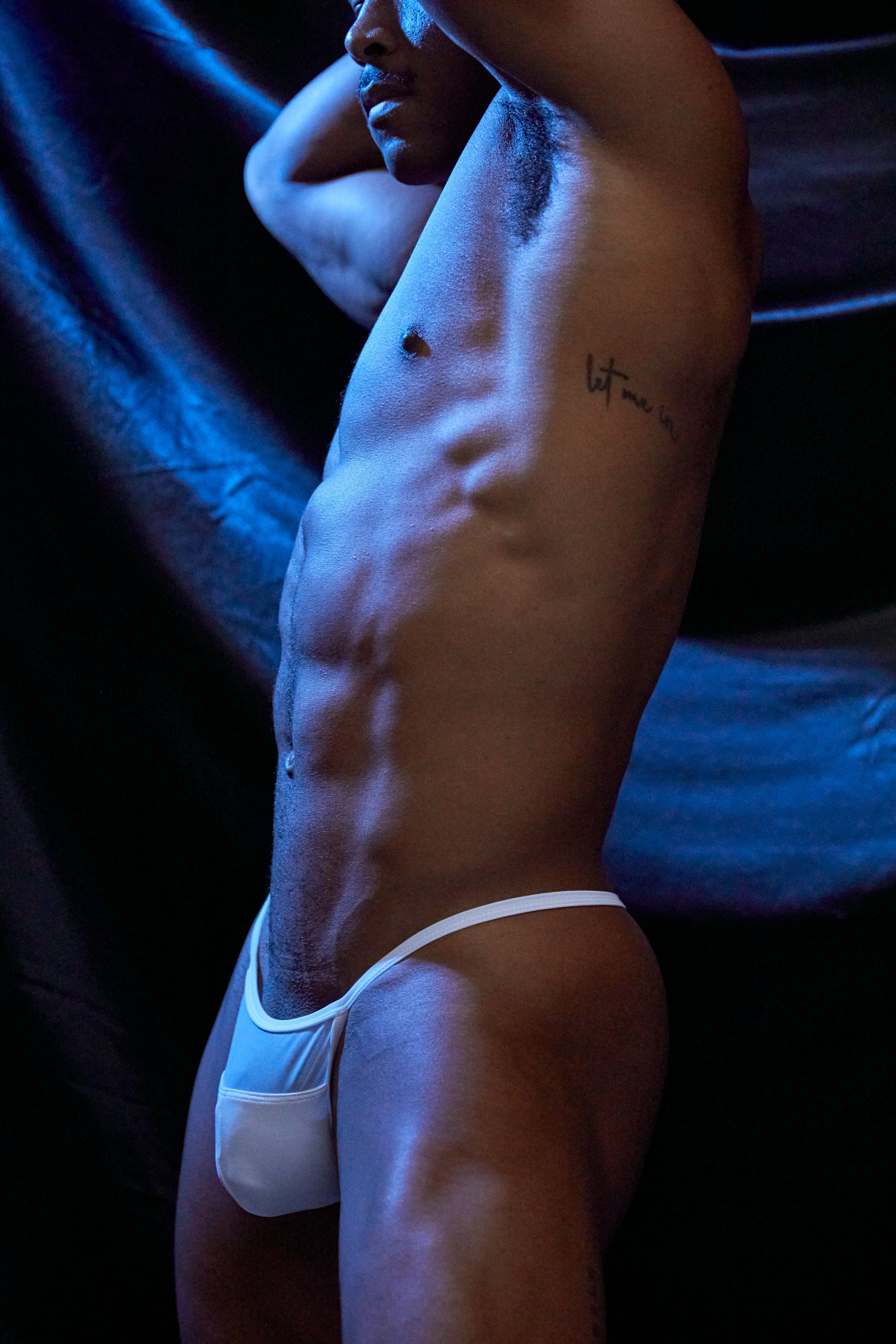 Micro Mesh T-String Thong | White - Coyote Jocks