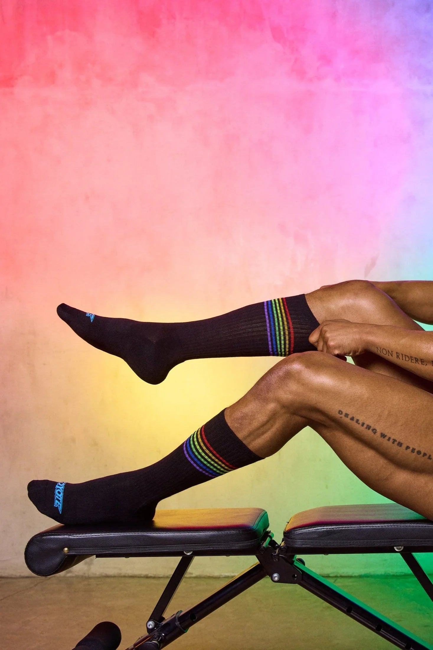 Varsity Pride Sock Socks | Coyote Jocks
