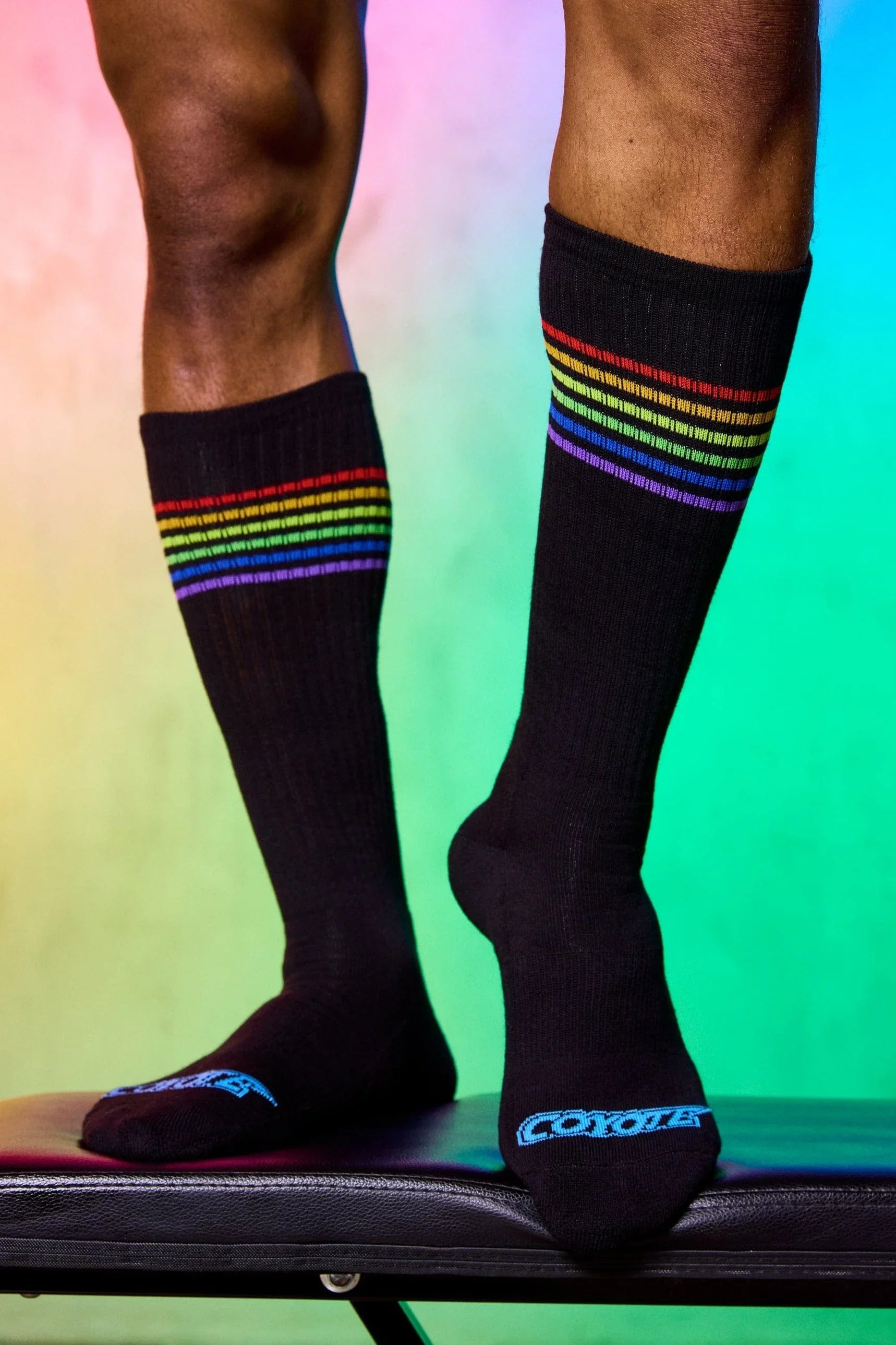 Varsity Pride Sock Socks | Coyote Jocks