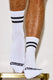 Cotton Ringer Sock | Black Socks | Coyote Jocks