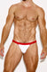 Cotton Ringer Jockstrap | Red Jockstraps | Coyote Jocks