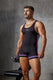 Varsity Singlet | Neon Black Singlet | Coyote Jocks