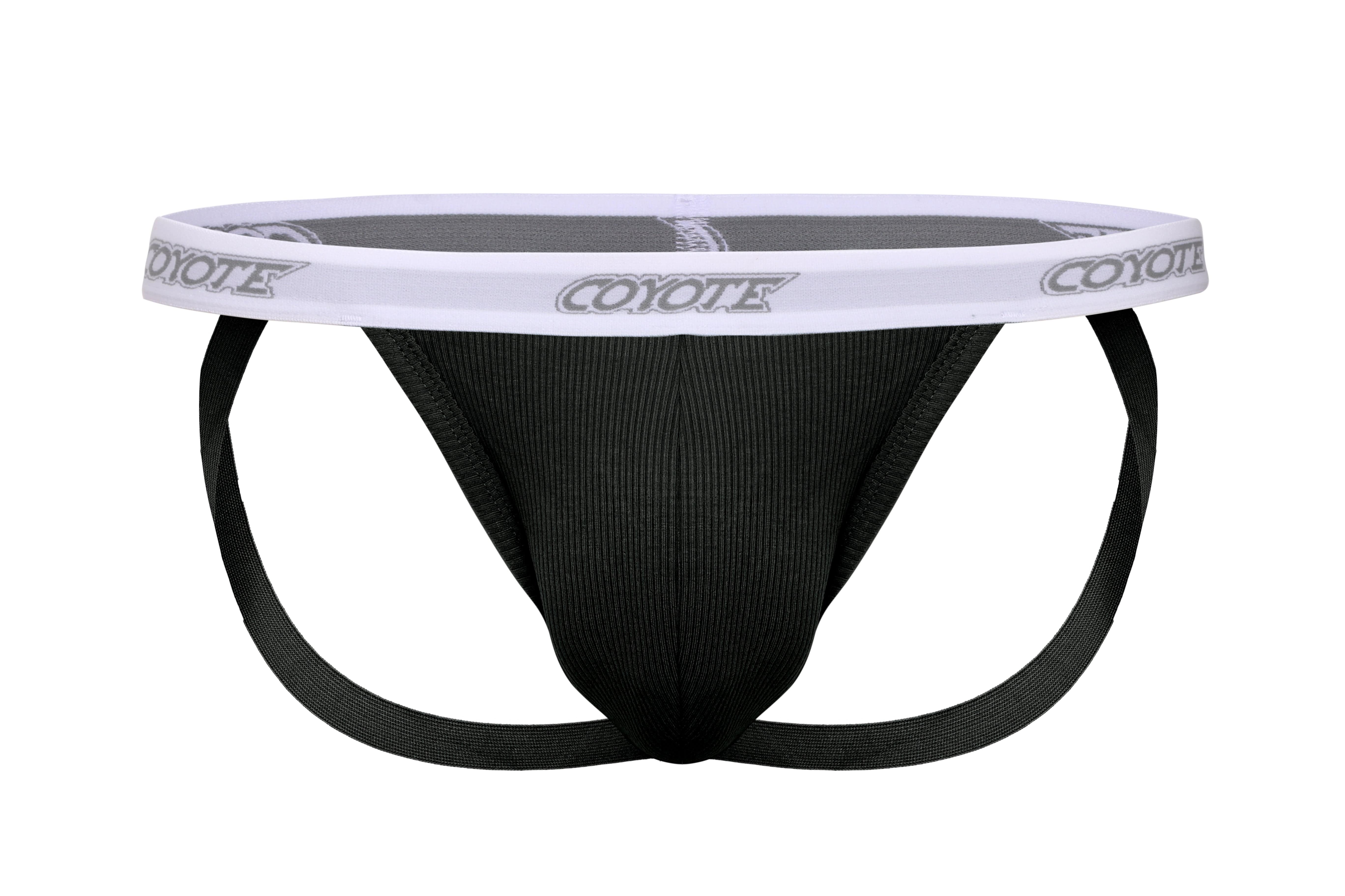 Cotton Rib Jockstrap | Midnight - Coyote Jocks