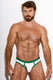 Cotton Ringer Fly Brief | Green Briefs | Coyote Jocks