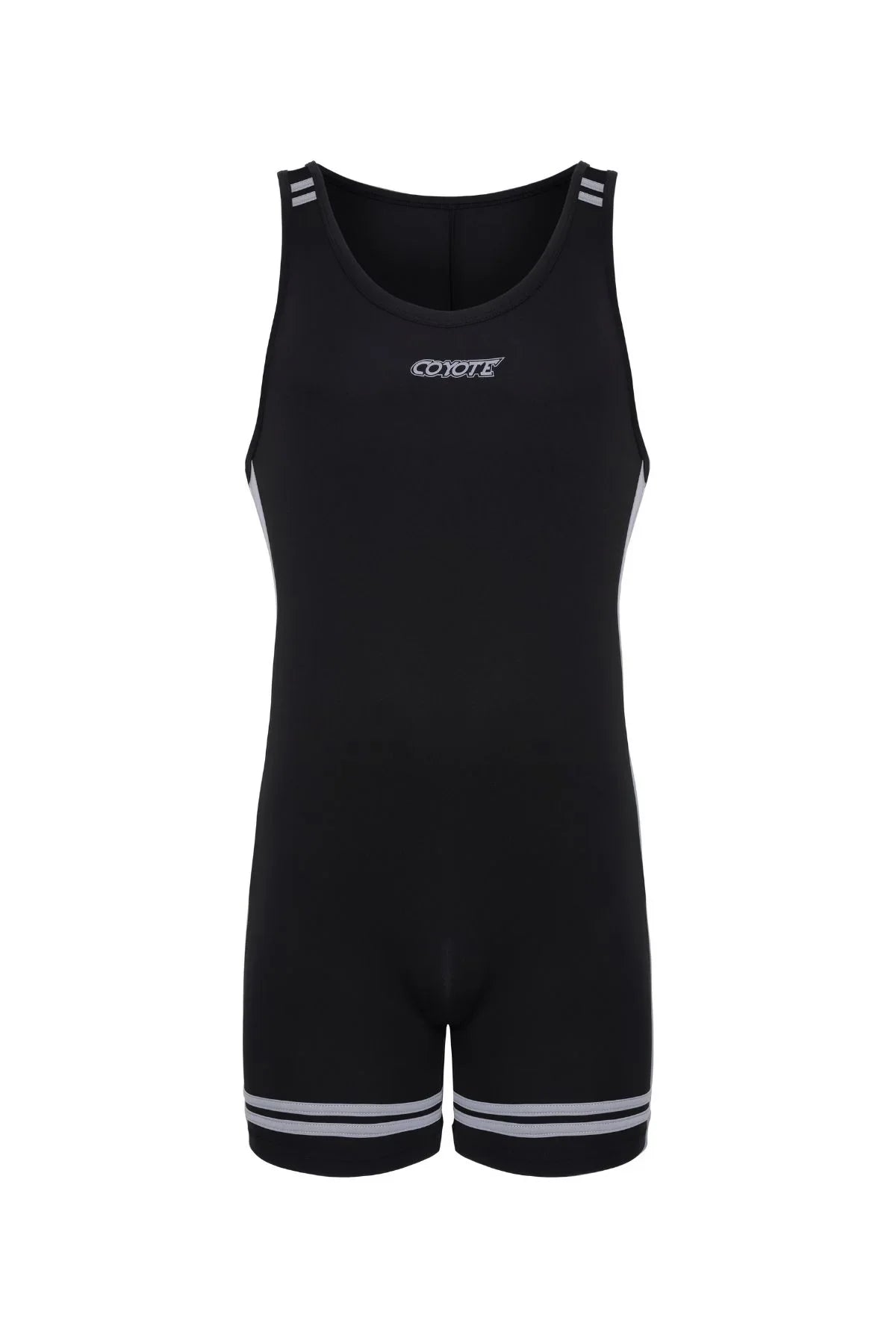 Varsity Singlet | Jet Black Singlet | Coyote Jocks