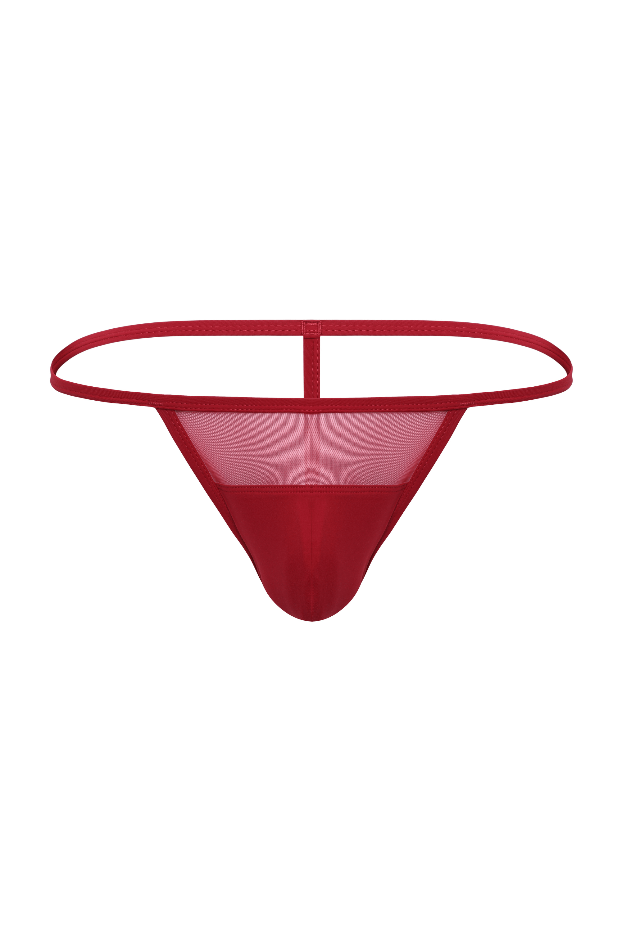 Micro Mesh T-string Thong | Ruby - Coyote Jocks