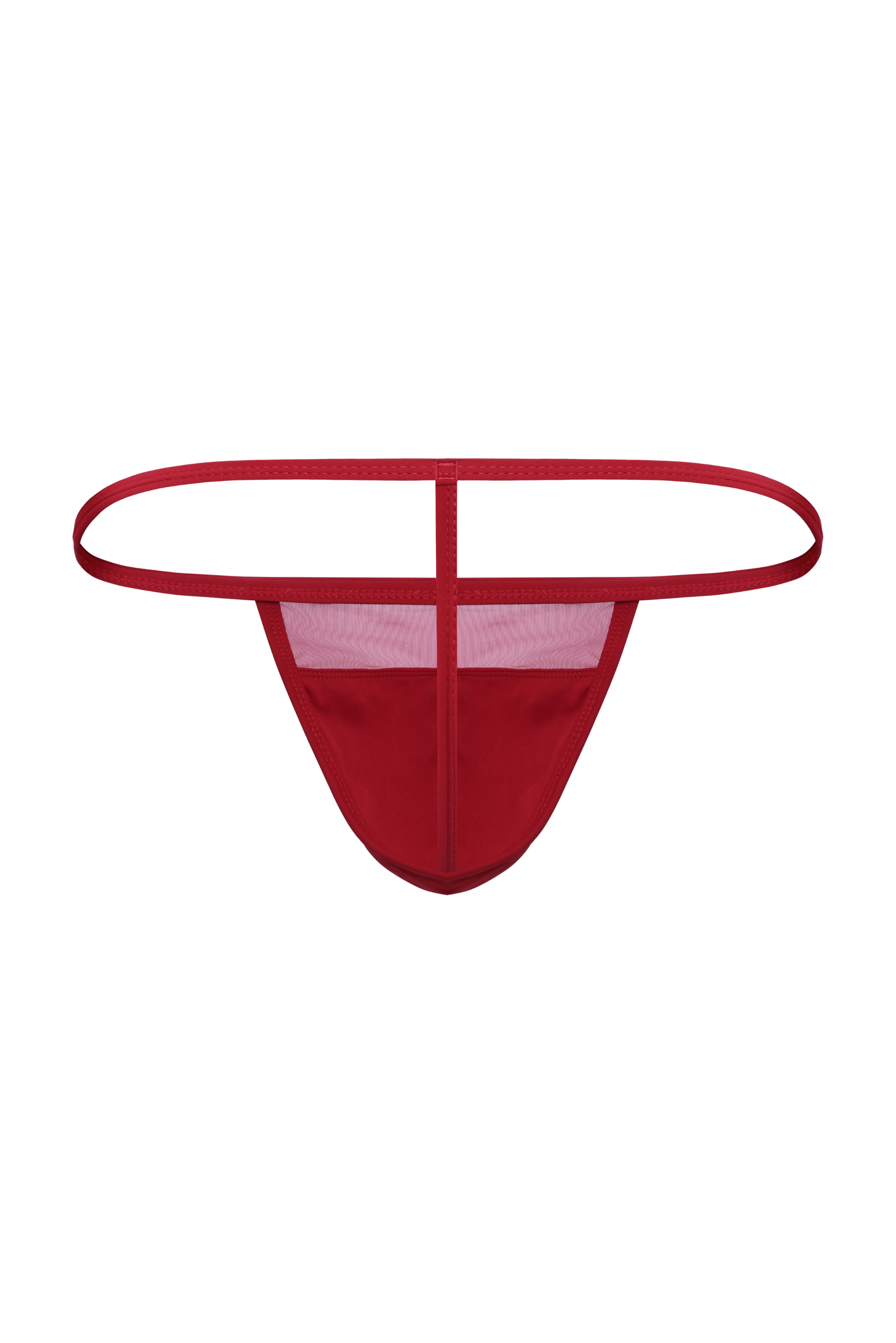 Micro Mesh T-string Thong | Ruby - Coyote Jocks