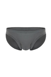 Raw Edge Bikini Brief | Slate Briefs | Coyote Jocks