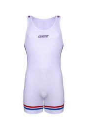 Varsity Singlet | Super White Singlet | Coyote Jocks
