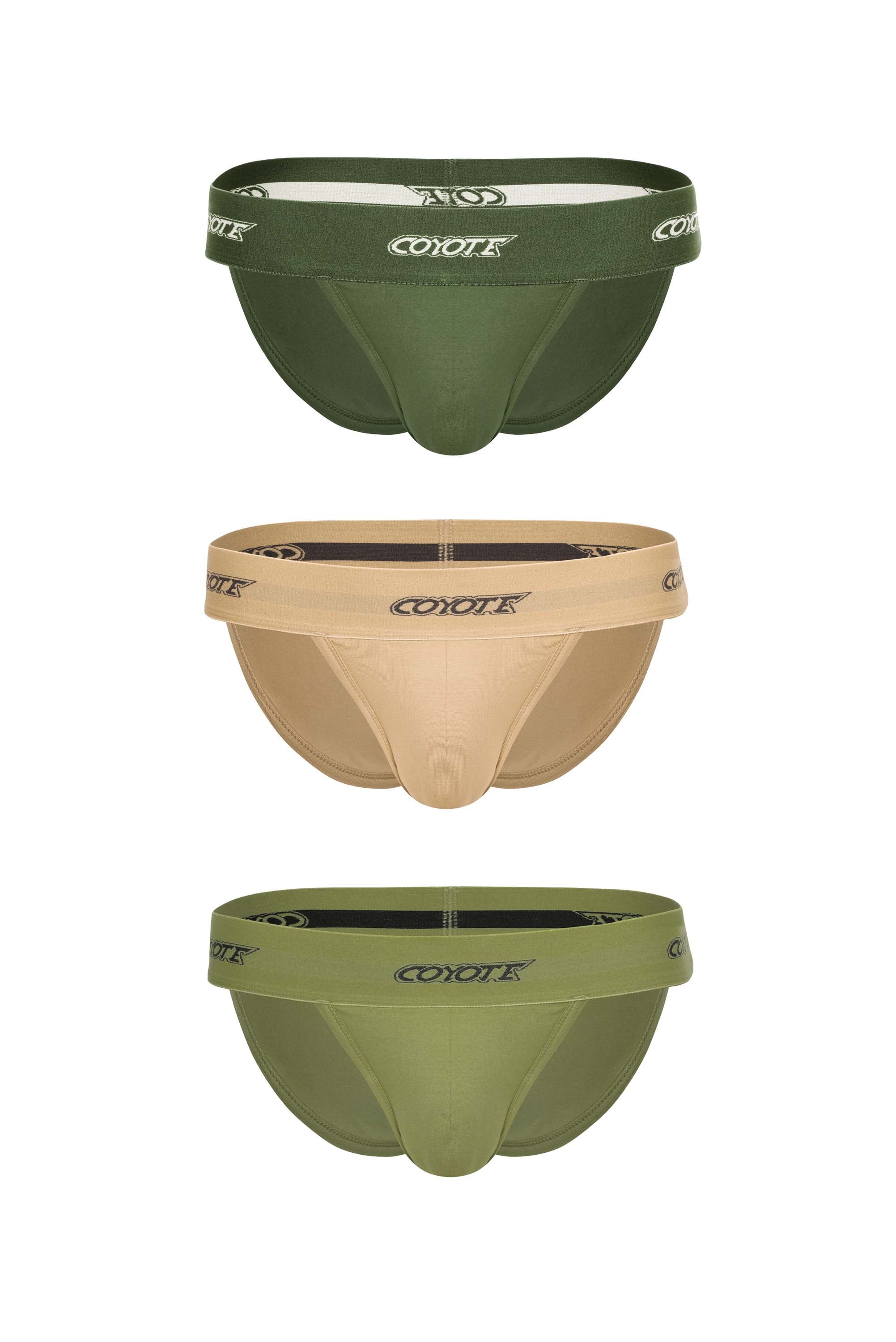 Cadet Sport Brief 3-Pack - Coyote Jocks 