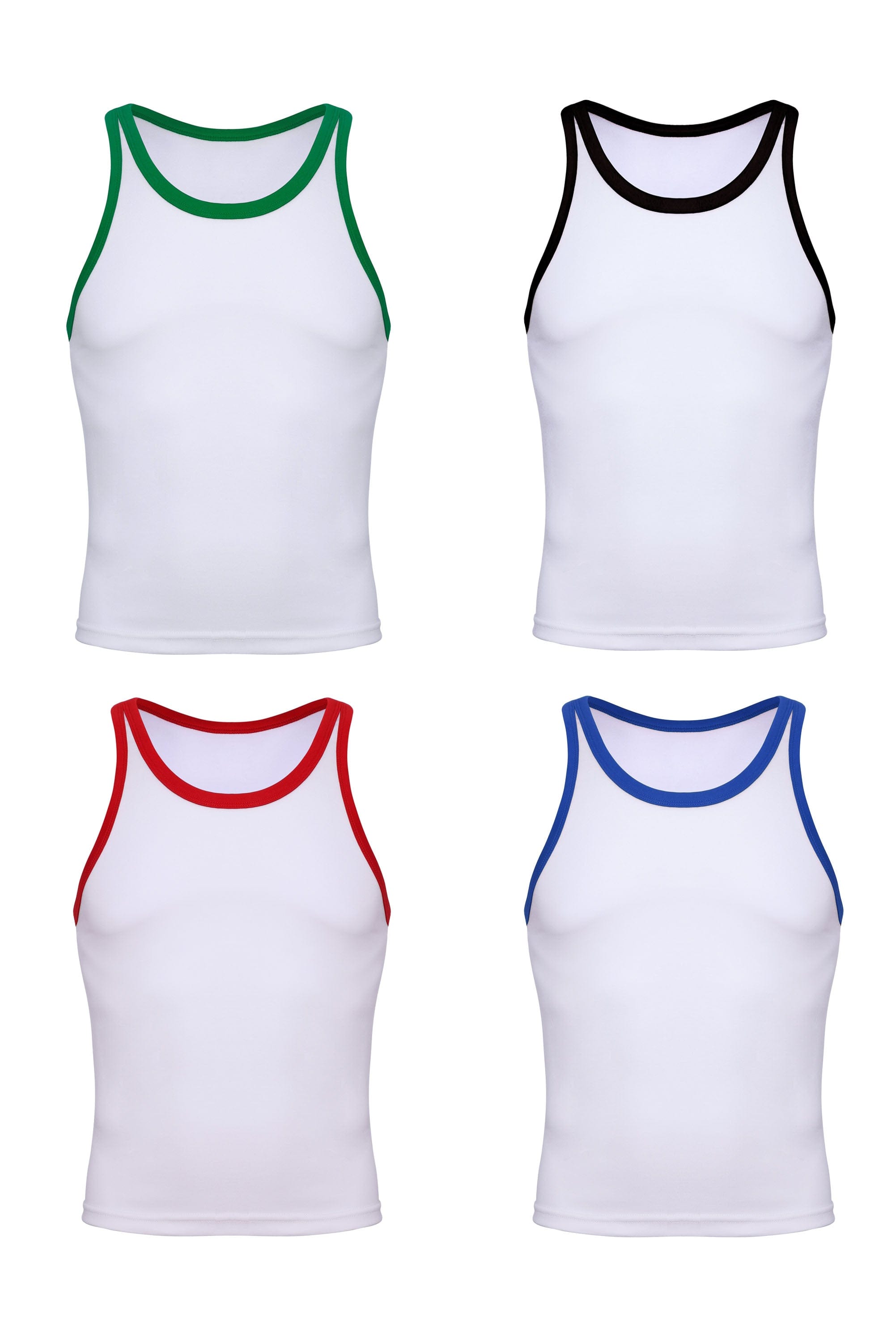 Cotton Ringer Tank 4-Pack