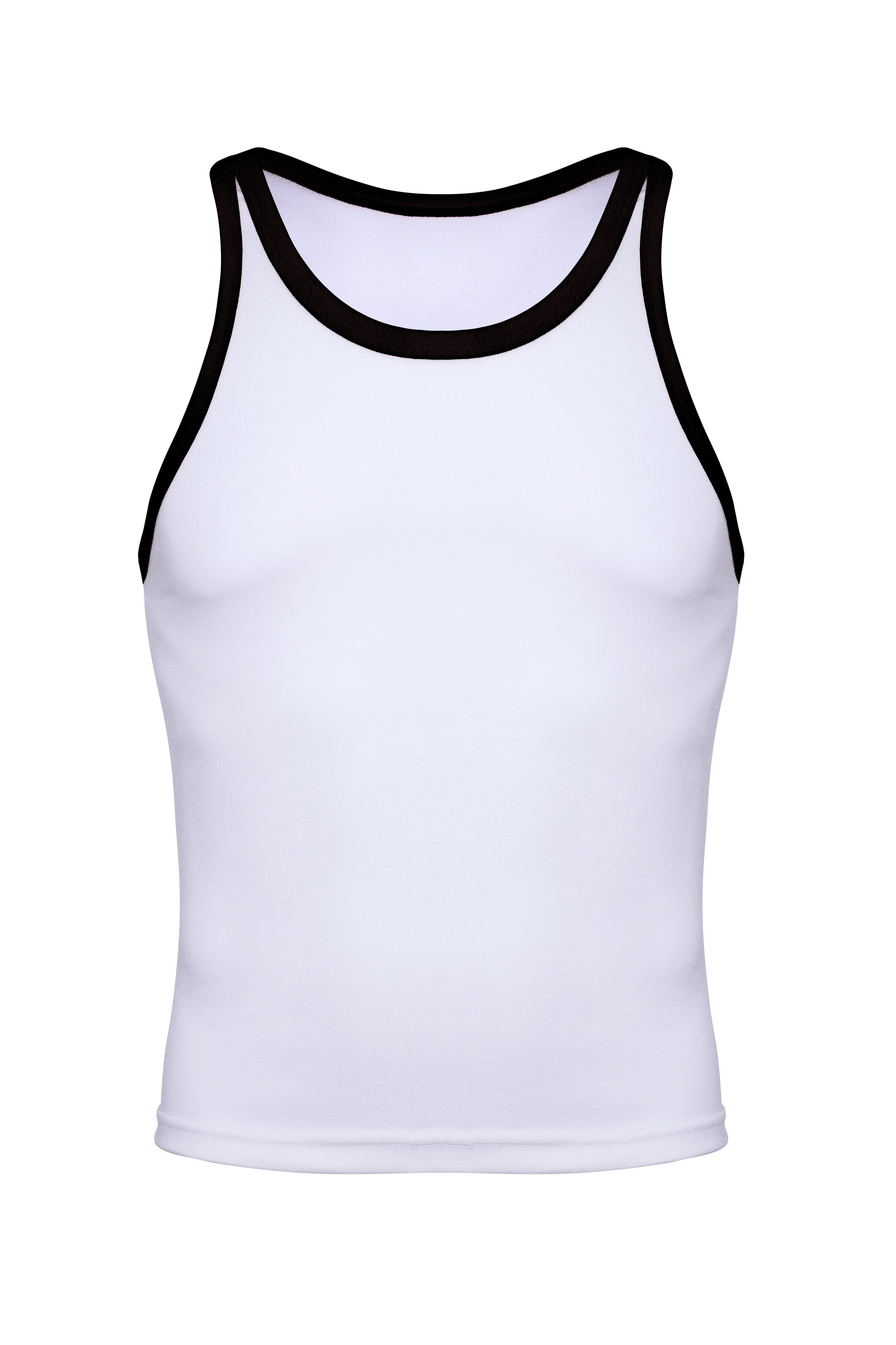 Cotton Ringer Tank | Black - Coyote Jocks