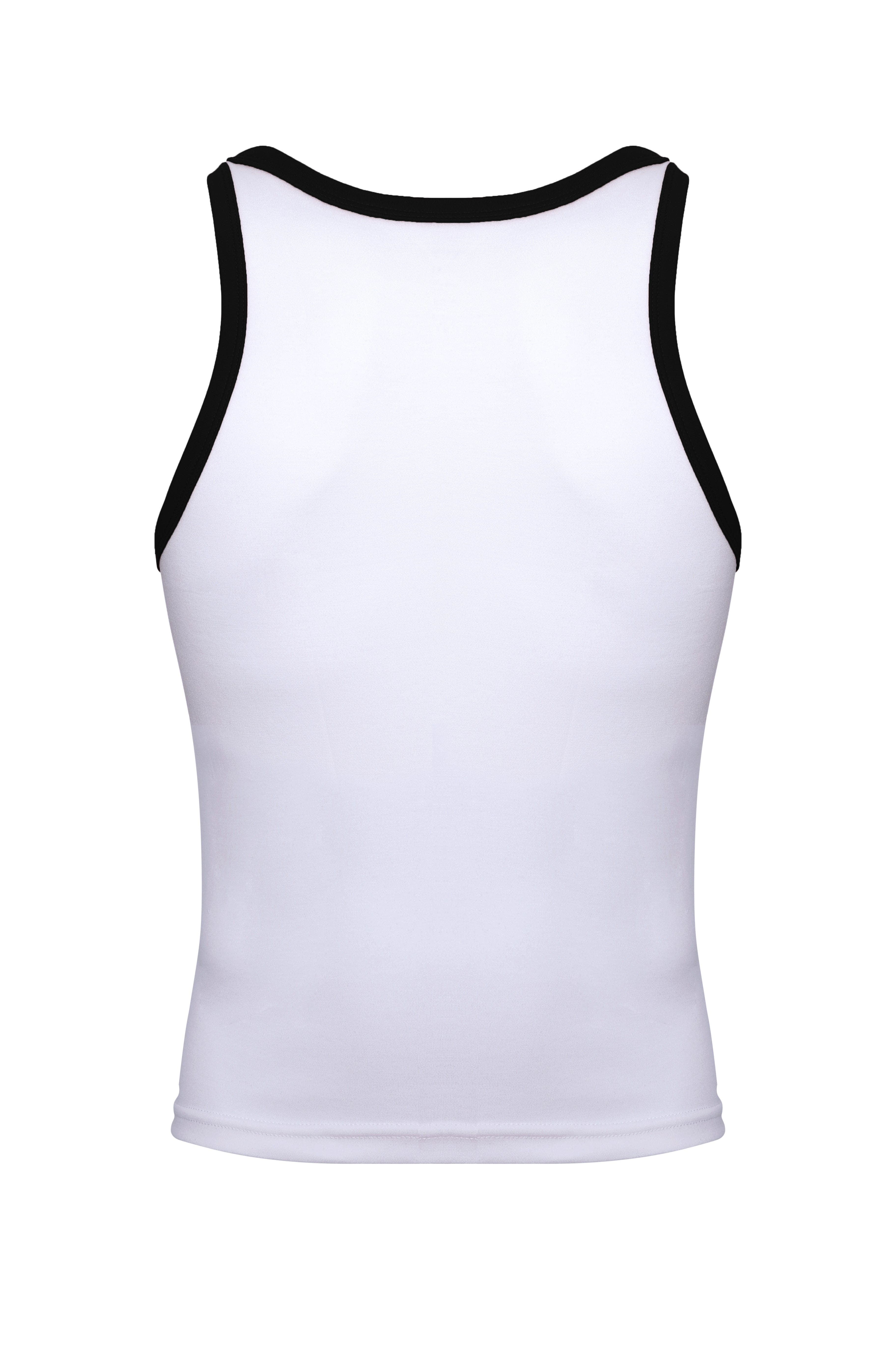 Cotton Ringer Tank | Black - Coyote Jocks