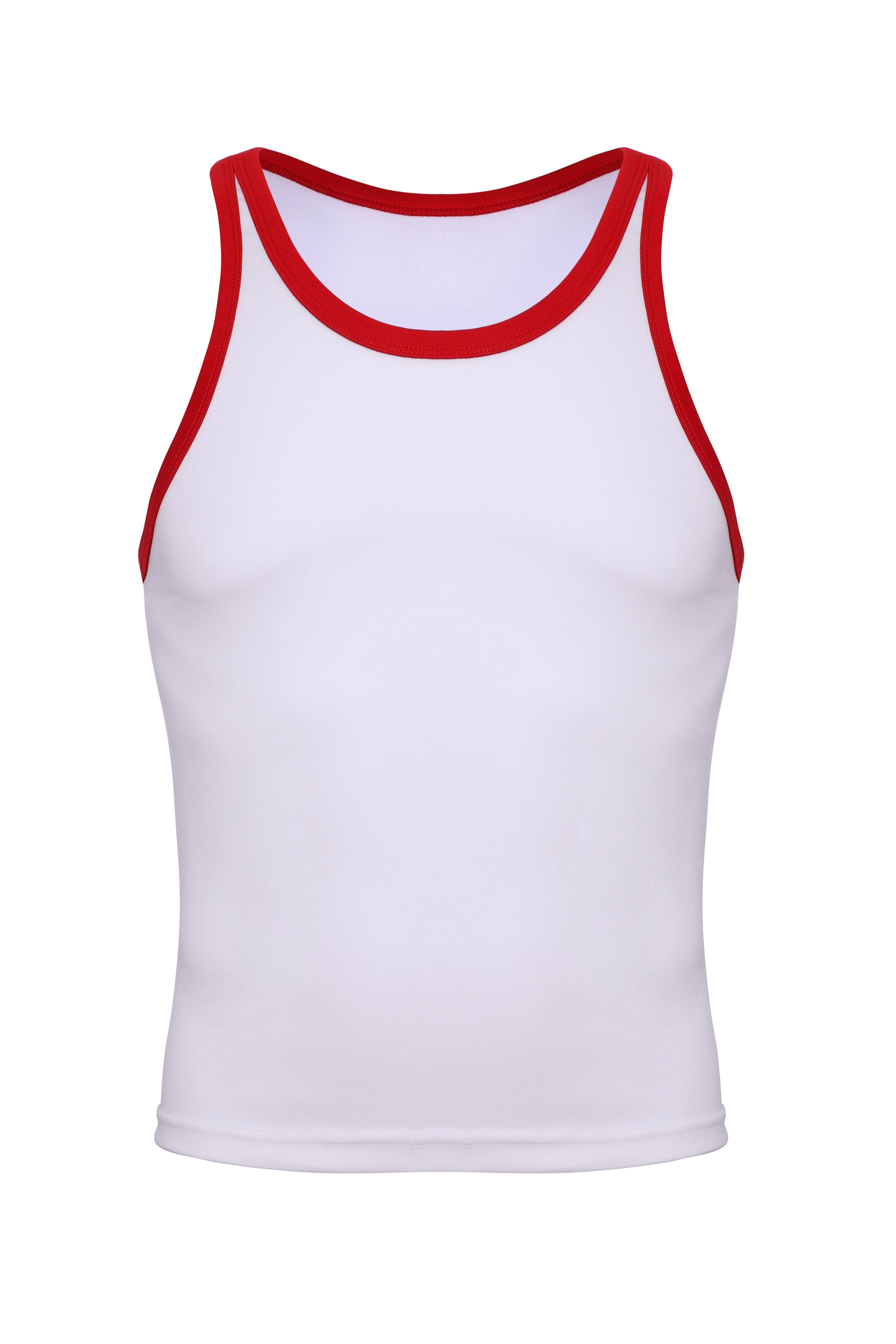 Cotton Ringer Tank | Red - Coyote Jocks