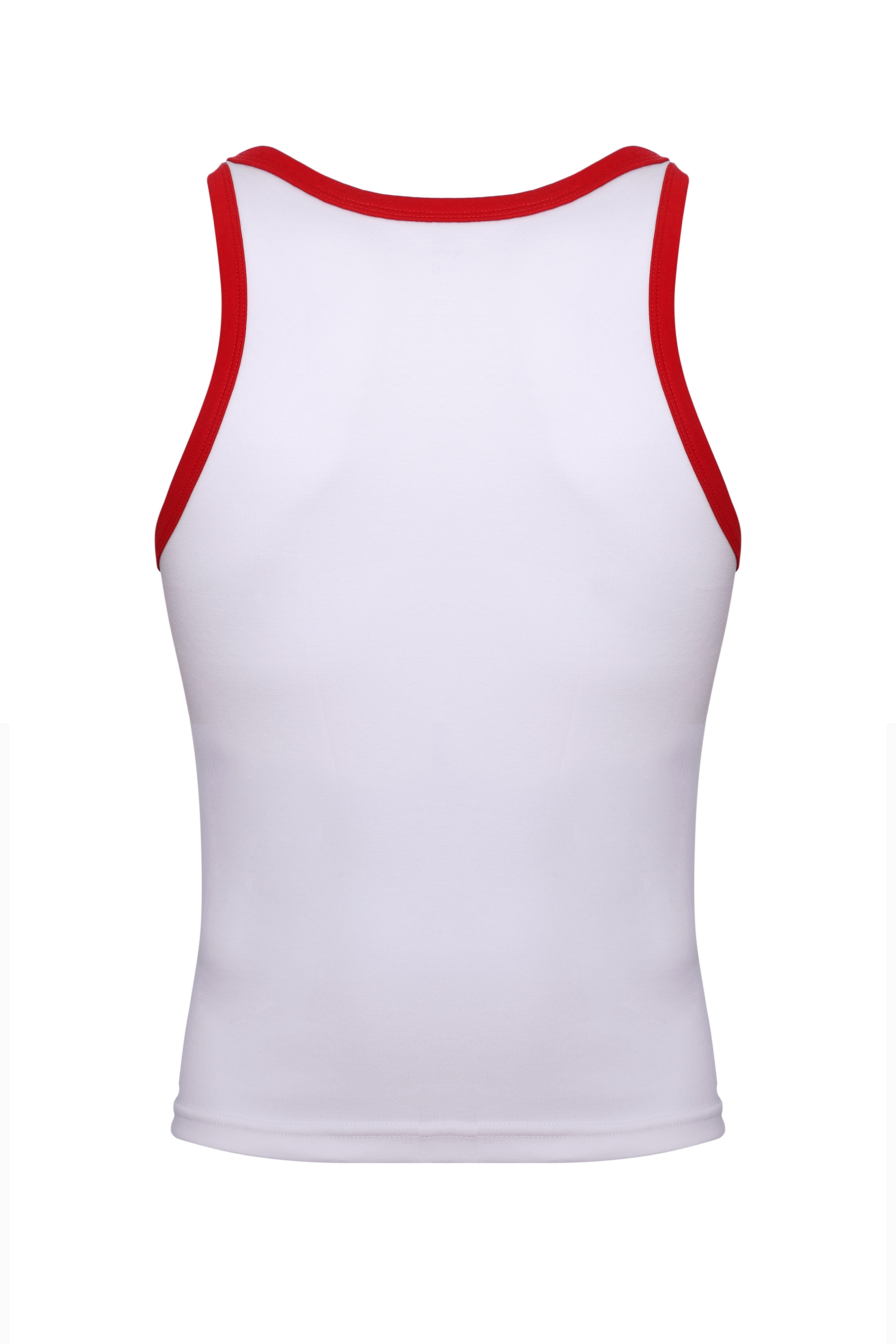 Cotton Ringer Tank | Red - Coyote Jocks