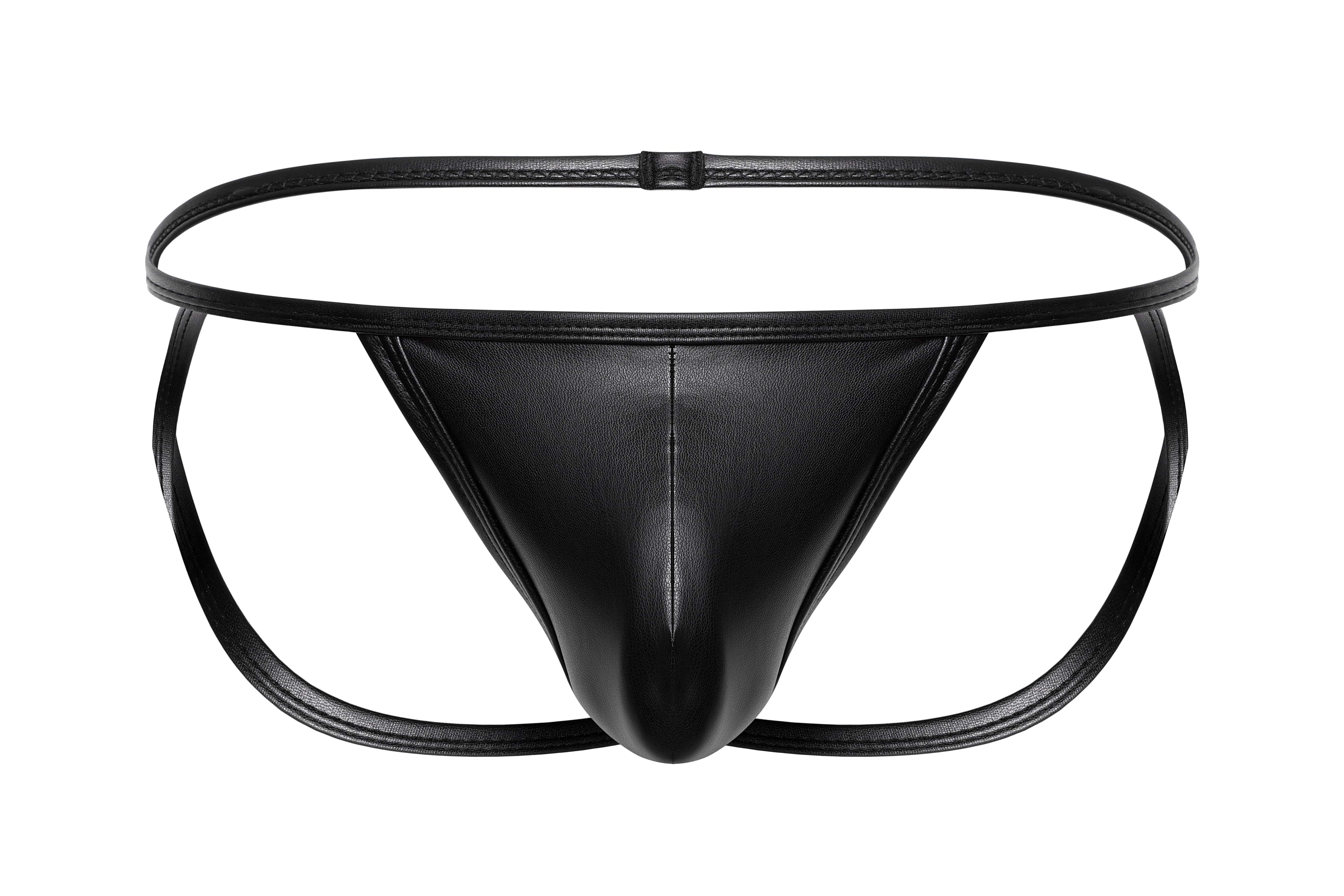 Vegan Leather Micro Jockstrap - Coyote Jocks