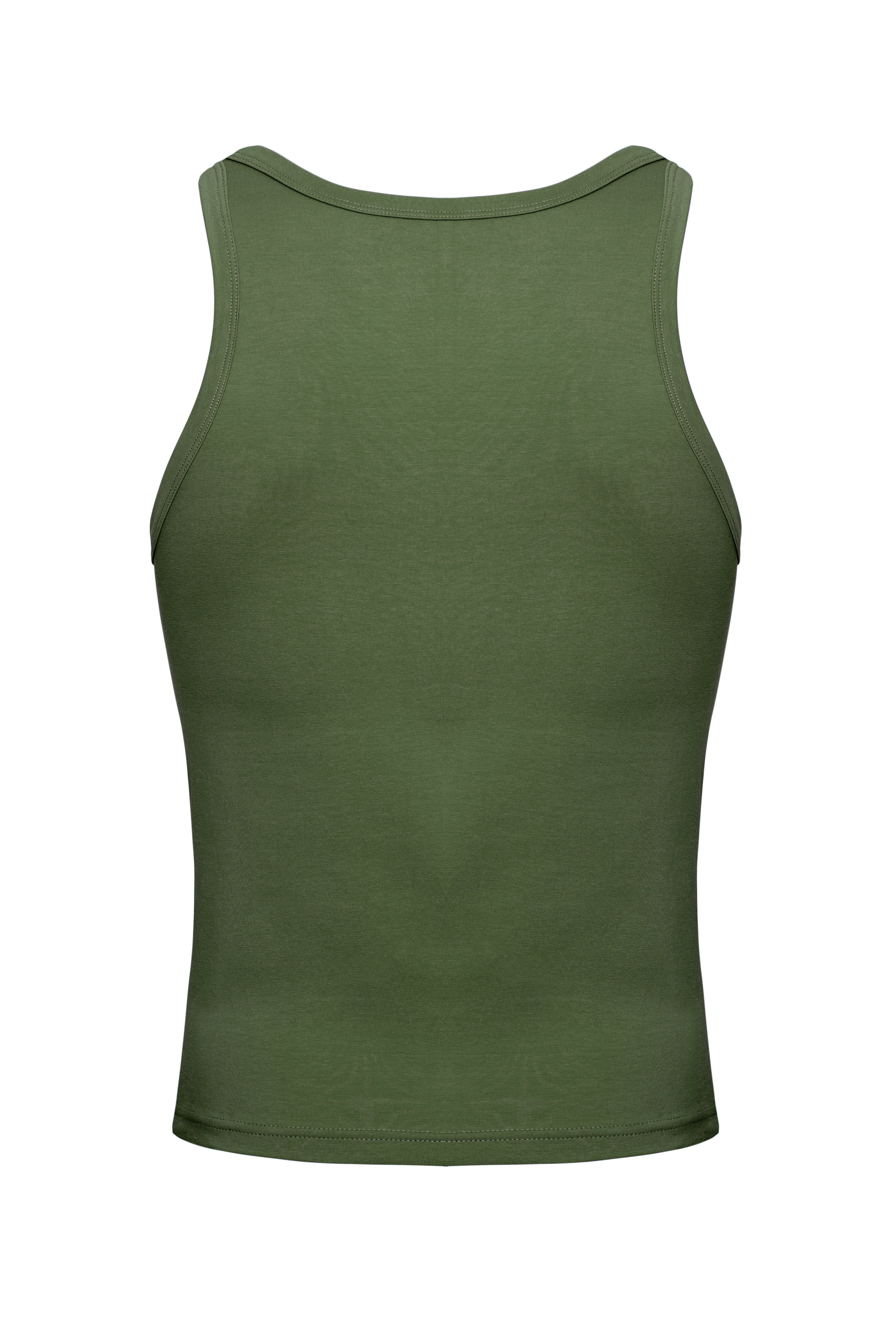 Cadet Crop Tank | Pine - Coyote Jocks
