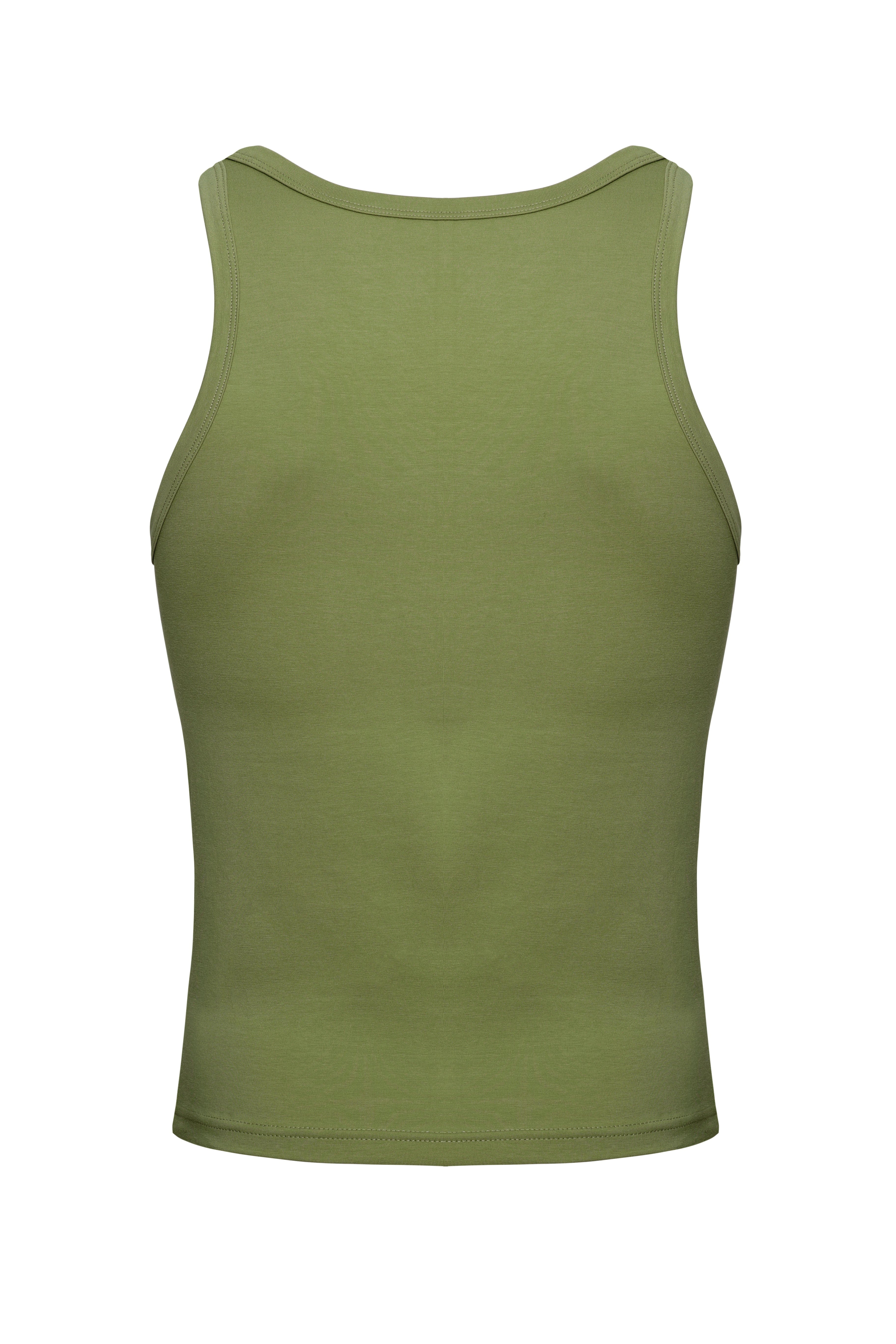 Cadet Crop Tank | Hazel - Coyote Jocks