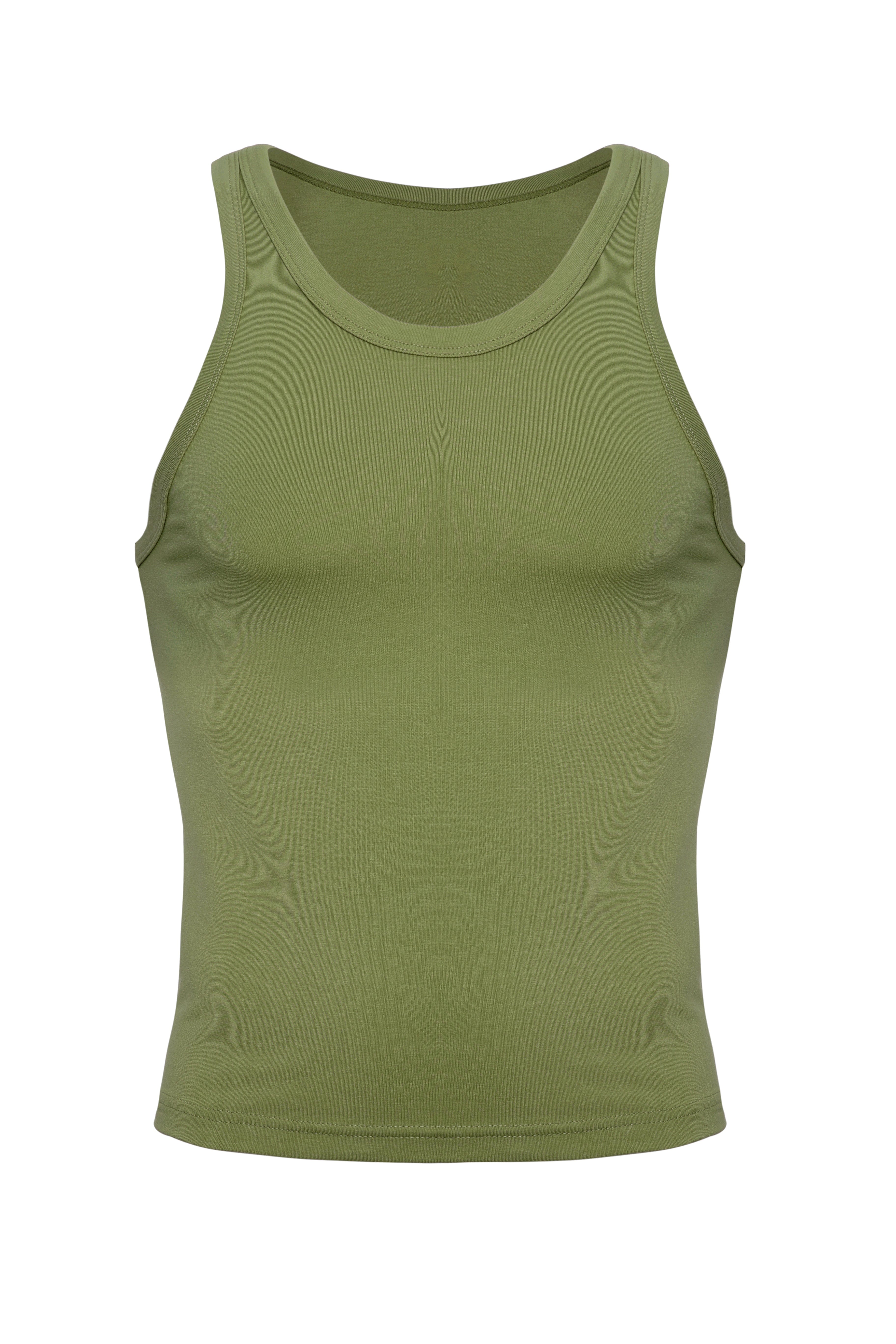 Cadet Crop Tank | Hazel - Coyote Jocks