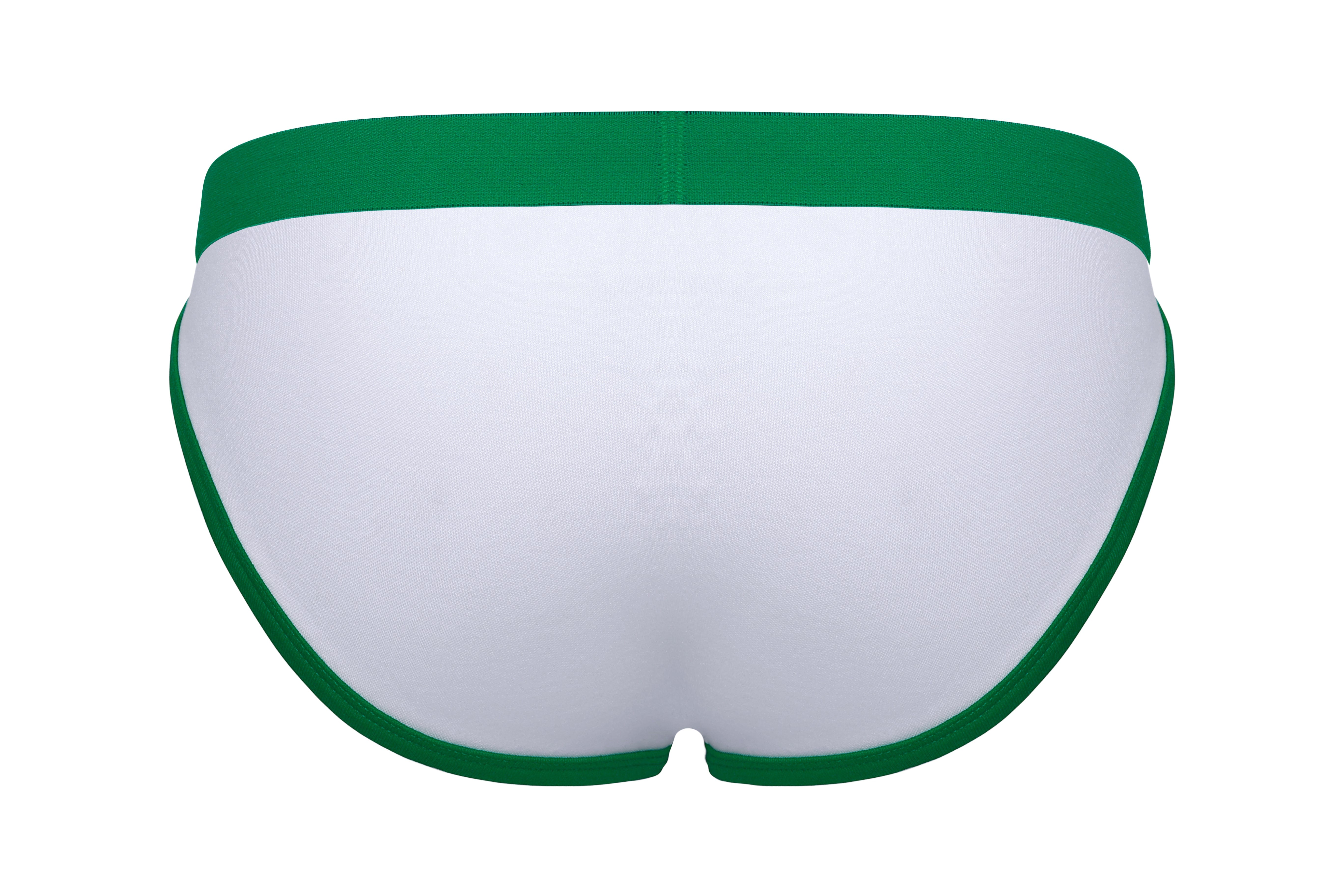 Cotton Ringer Fly Brief | Green