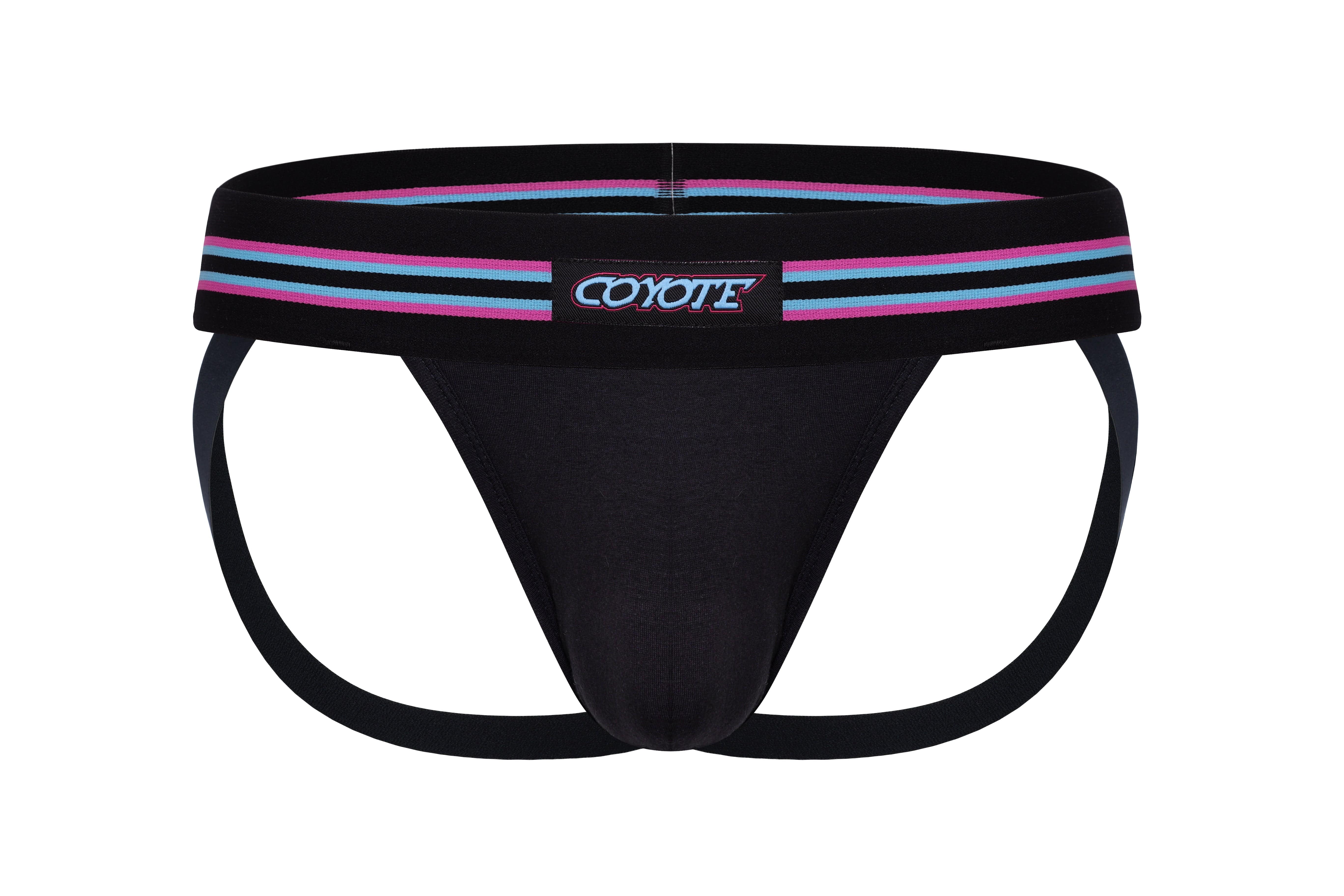 Neon Black Jockstrap - Coyote Jocks