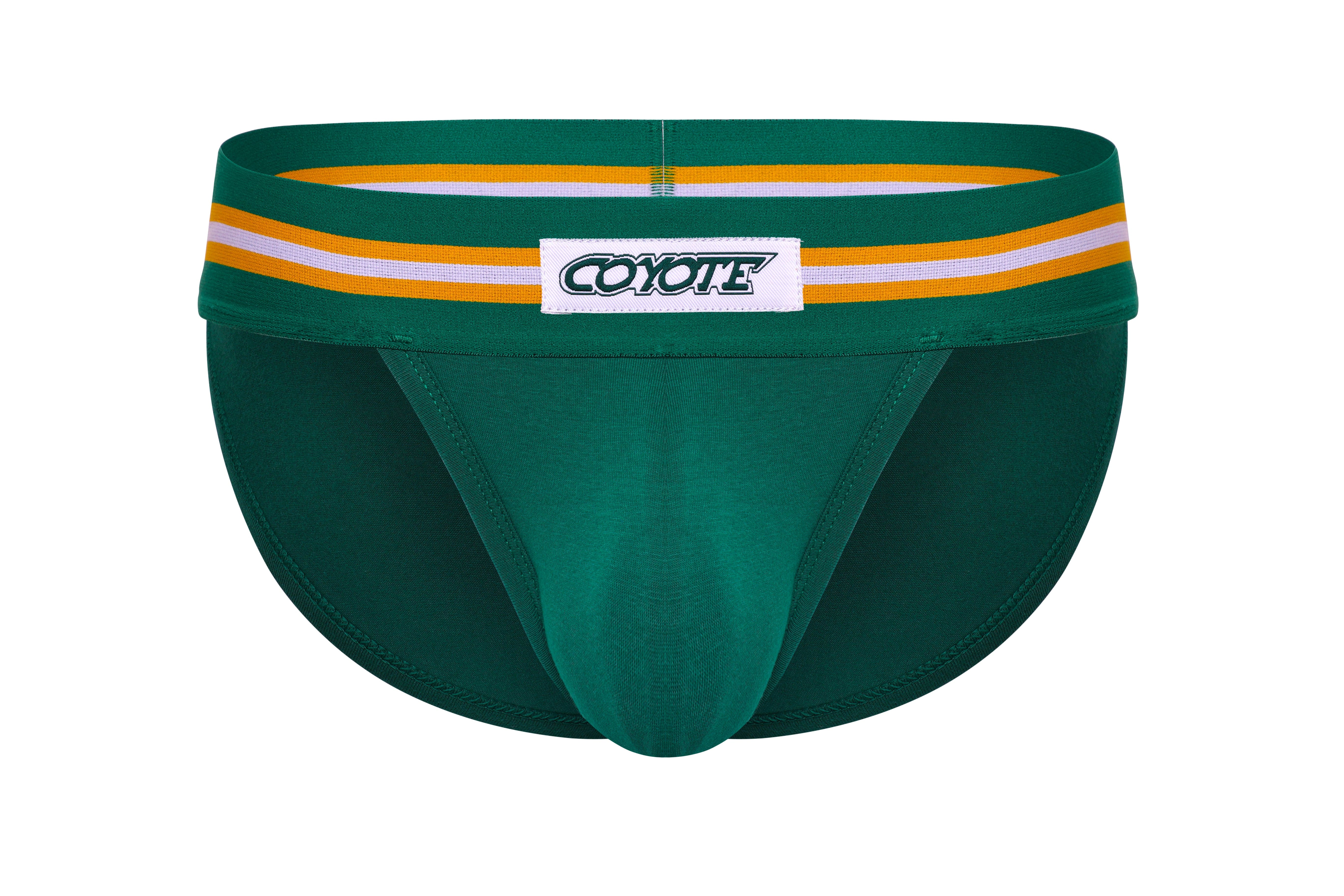 Hunter Green Sport Brief - Coyote Jocks