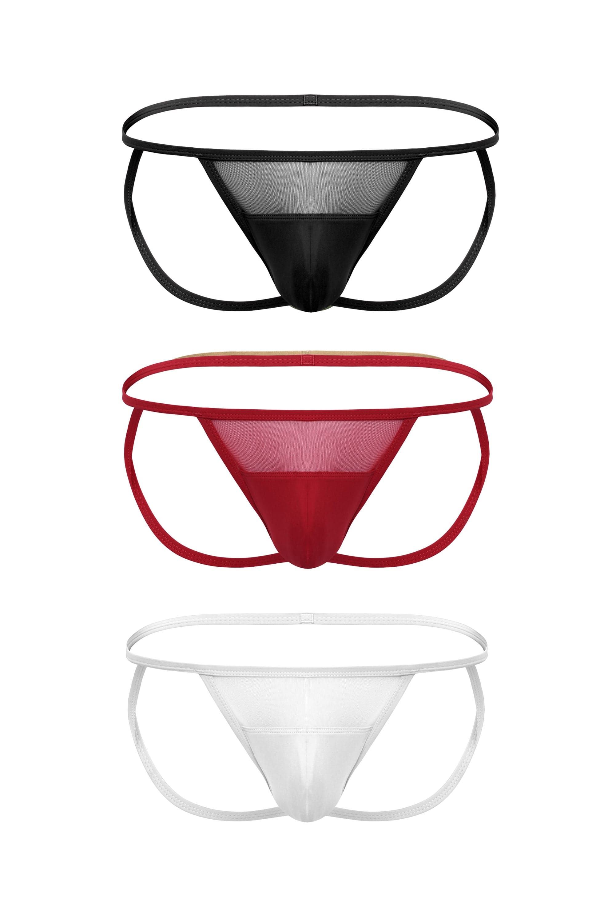 Micro Mesh Jockstrap 3-Pack - Coyote Jocks