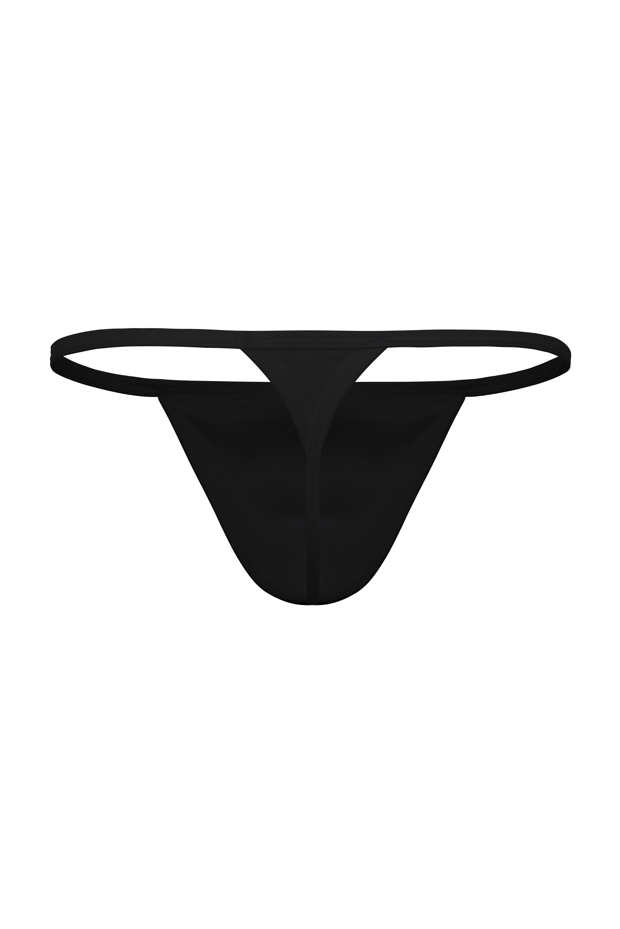 Jet Black Thong - Coyote Jocks