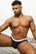 Cotton Rib Fly Front Brief | Midnight Briefs | Coyote Jocks