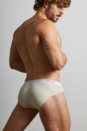 Cotton Rib Fly Front Brief | Sand Briefs | Coyote Jocks