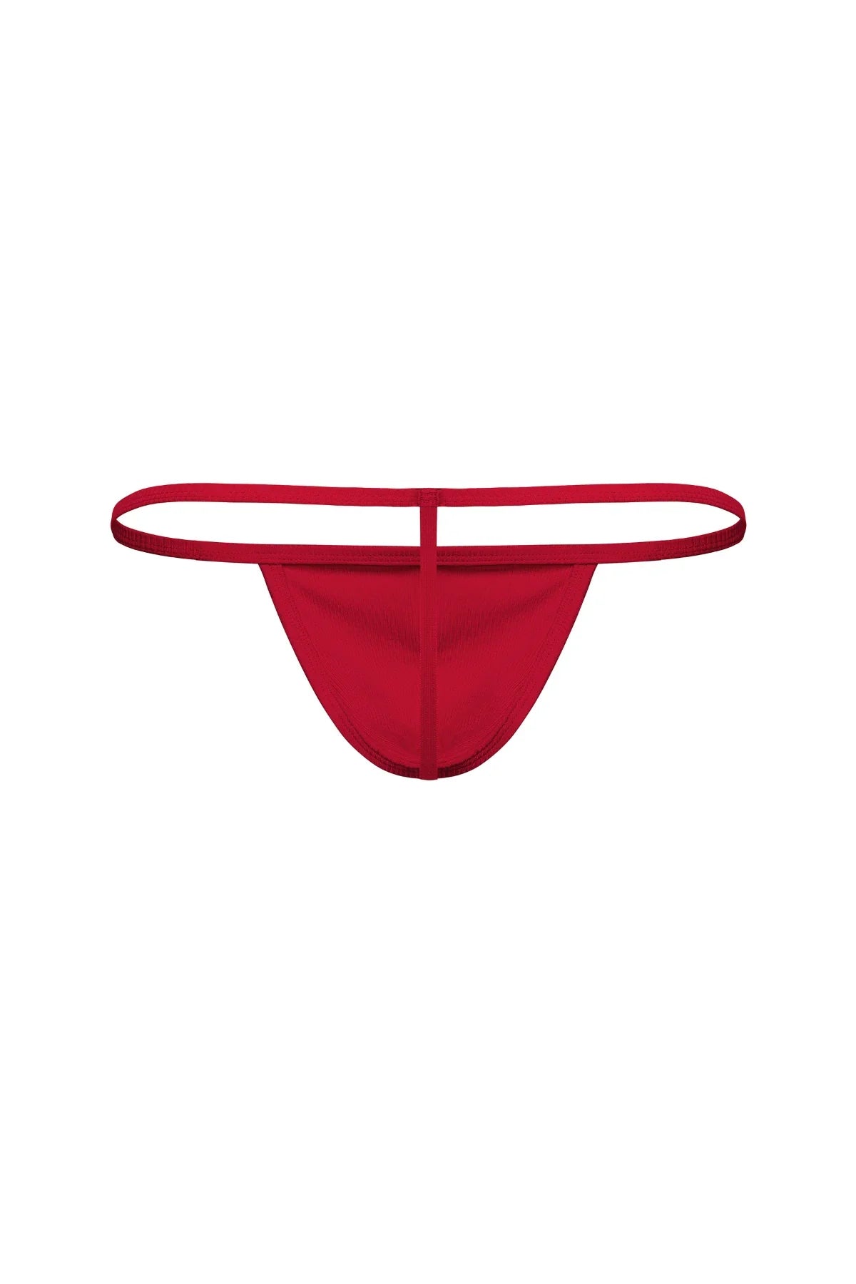 Cotton Rib T-String Thong | Red Thongs | Coyote Jocks