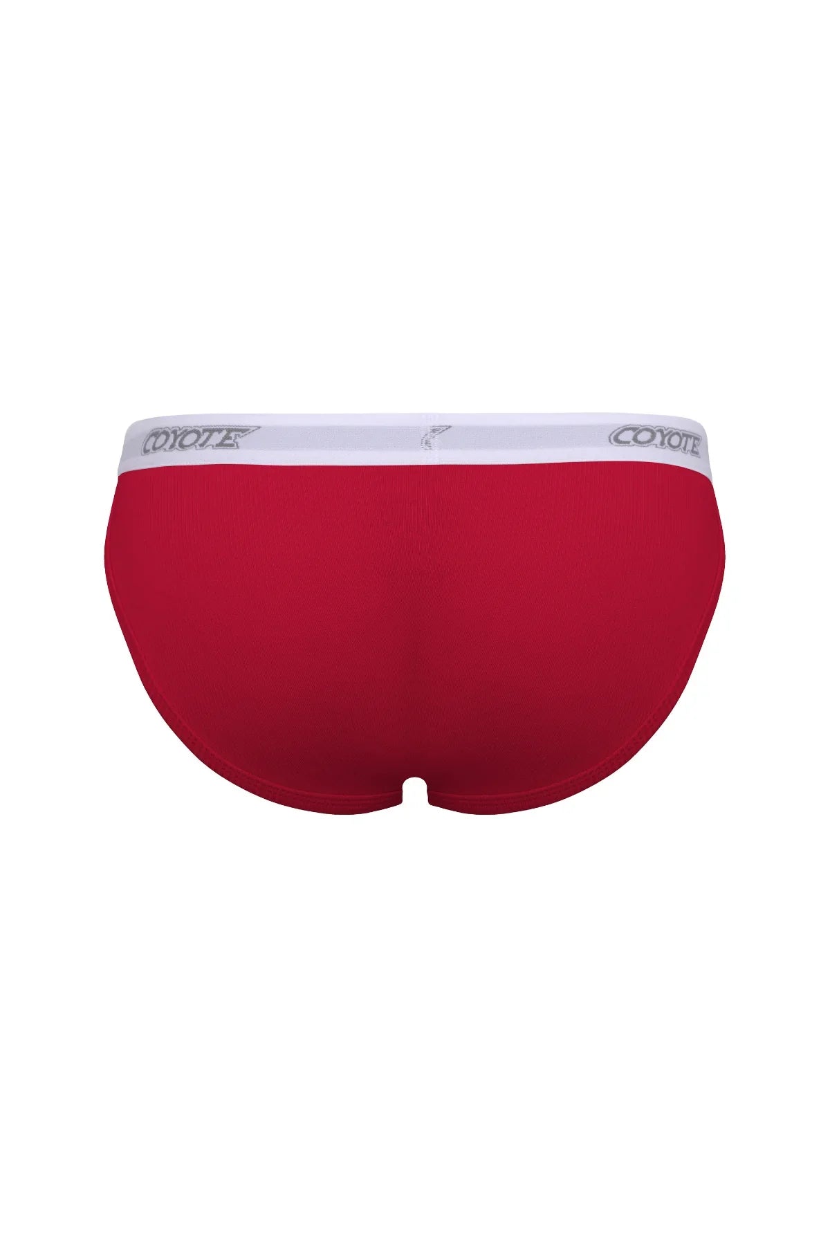 Cotton Rib Fly Front Brief | Red Briefs | Coyote Jocks