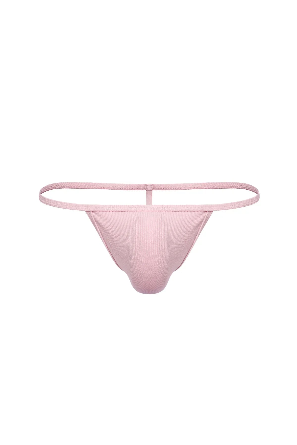 Cotton Rib T-String Thong | Pink Thongs | Coyote Jocks