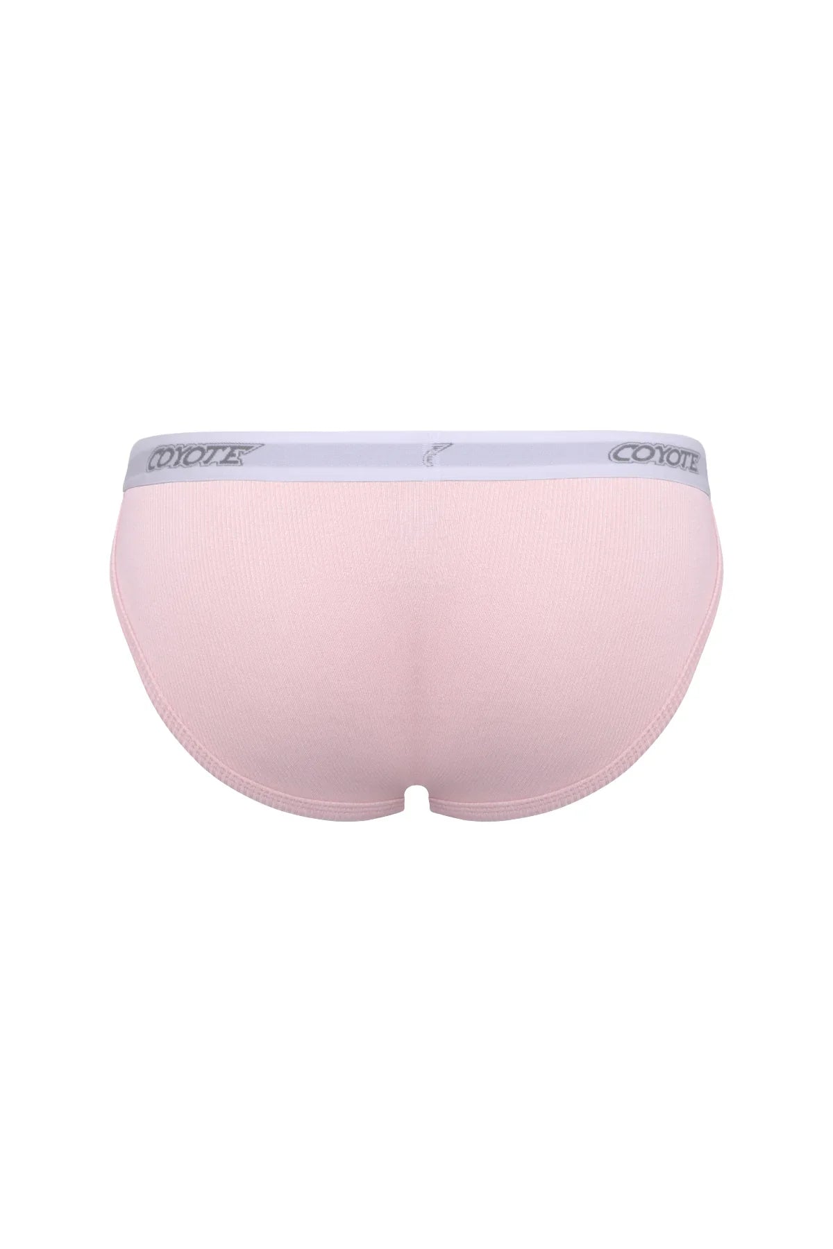 Cotton Rib Fly Front Brief | Pink Briefs | Coyote Jocks