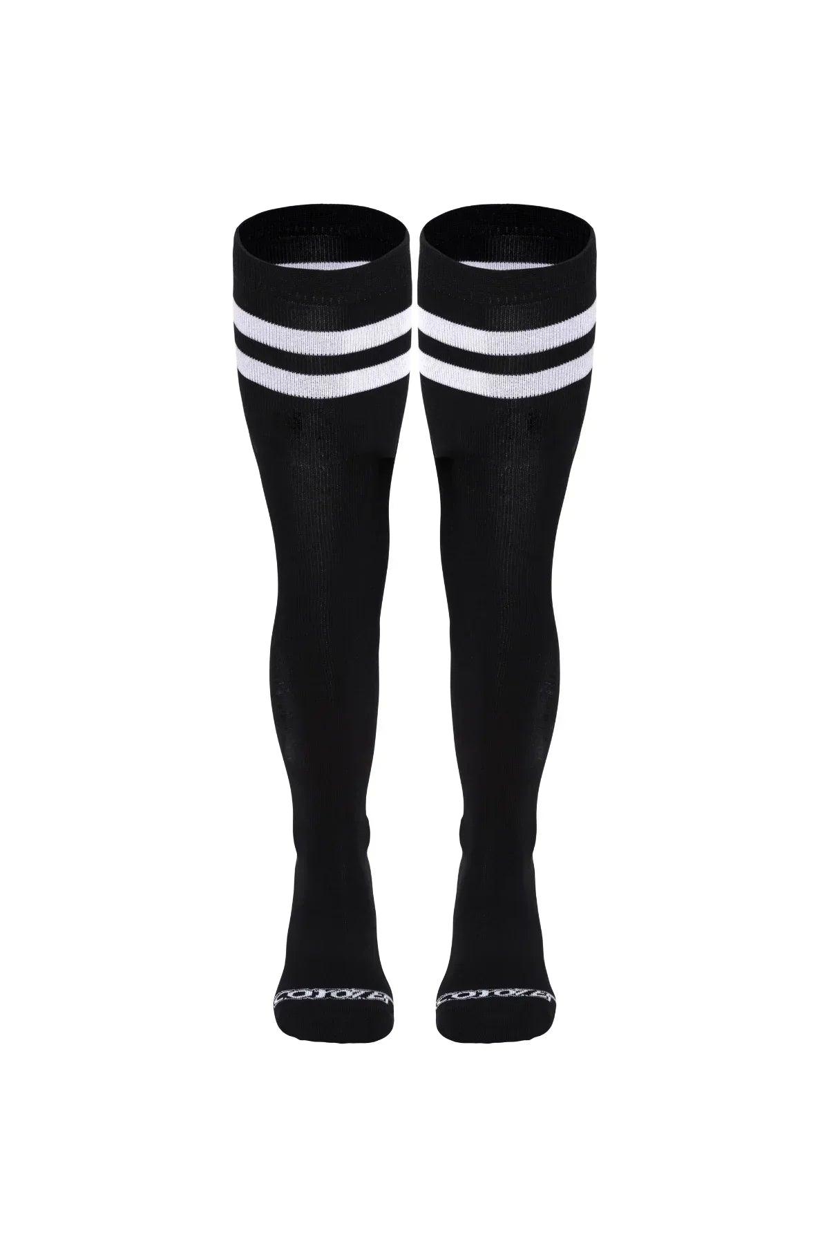Frontline Thigh High Sock | Black Socks | Coyote Jocks