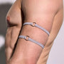 Brazalete de hardware | Gris acero (paquete de 2)