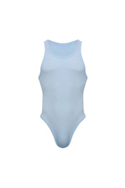 Cotton Rib Bodysuit | Baby Blue Bodysuits | Coyote Jocks